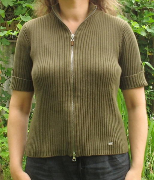 Kurzärmeliger Baumwollüberzieher von Esprit