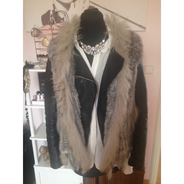 Real Fur Fellweste NEU