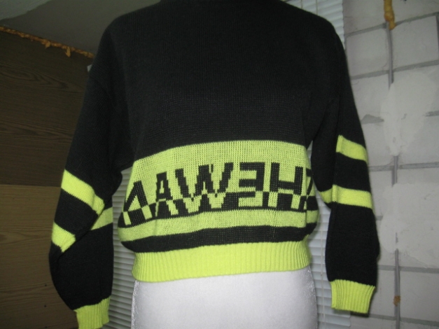  *** Rarität ~ 80-ziger ~ Pullover ~ Strick ~ Neon ~ Shabby ***