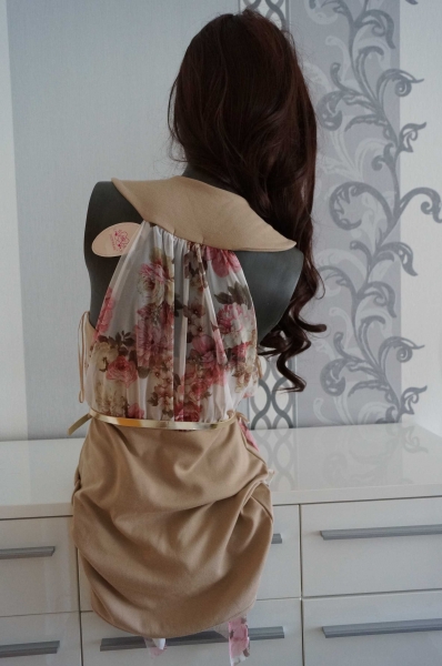 Romantisches Blumiges Kleid M L Neu