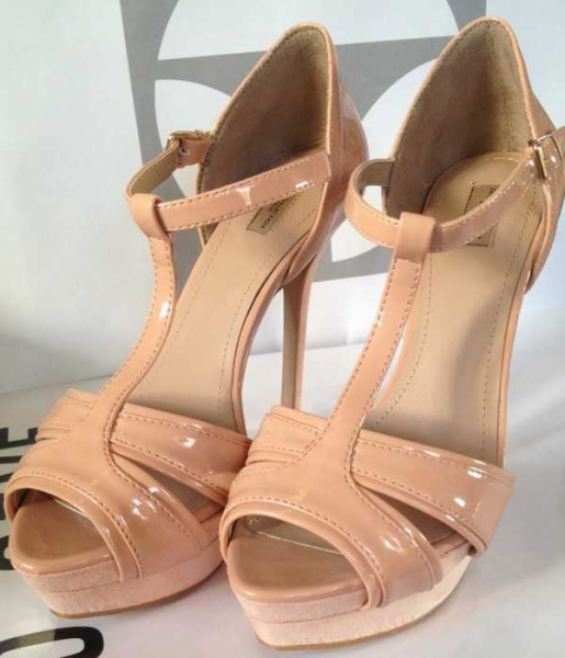  Zara Highheels in rosa/nude
