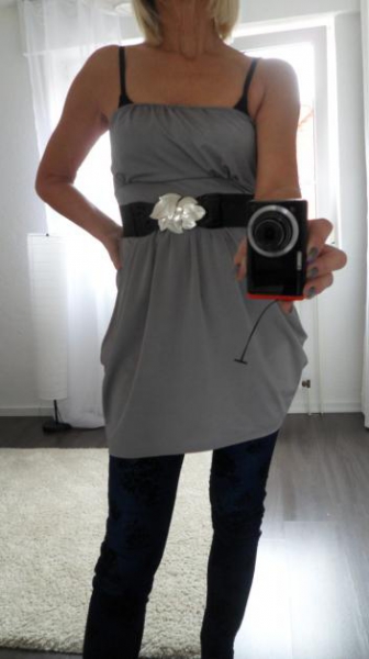 Lipsy - Bandeaux- Kleid - festliches Kleid - Tunika - Kleid - 36 - Wie neu - mit Gürtel - 