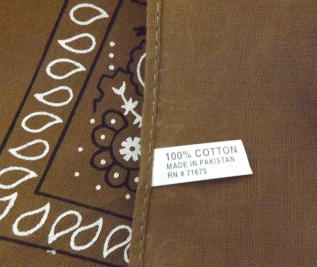 Nickituch Bandana Paisley Baumwolle