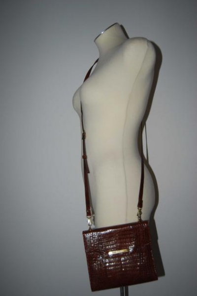 Vintage Leder Umhängetasche Tasche Trendi