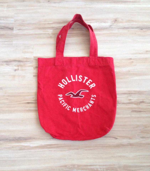 rote Hollister Tasche