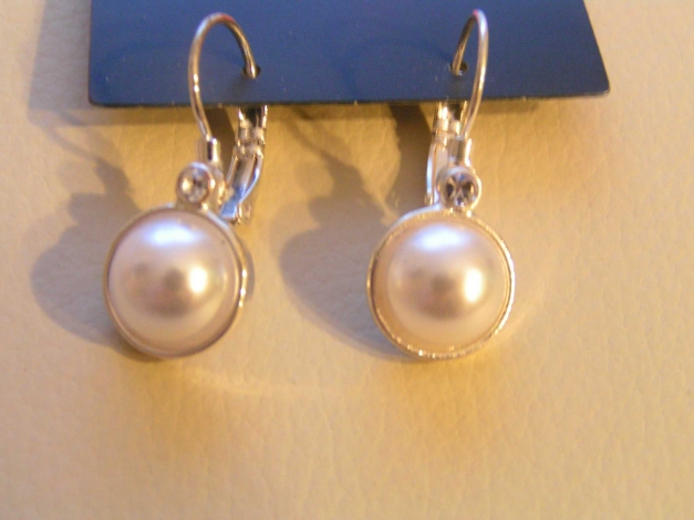 chice Perlen Ohrringe Ohrhänger mit Stein