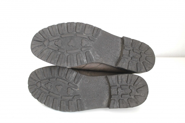 -- Lederschnürer -- Original Hush Puppies Lederboots Braun Gr. 39