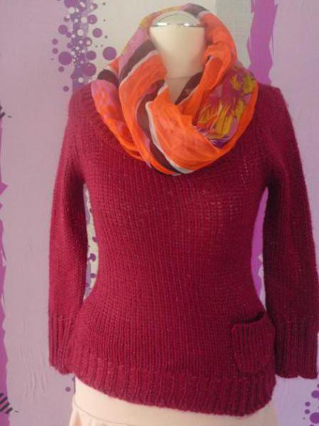 Süßer Pullover, Pulli, mit Tasche, Gr. XS, pink, neu, Tally Weijl