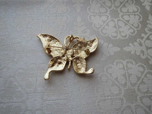 Brosche, Schmetterling, bunt, neu