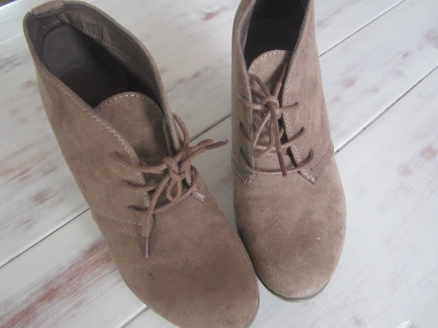 Stifeletten in taupe 