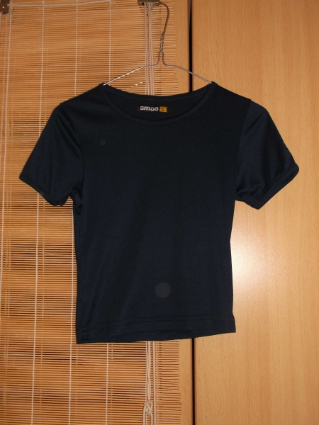 dunkelblaues T-Shirt von SMOG