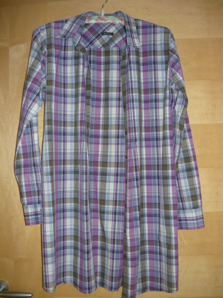 Longbluse kariert Marc O'Polo