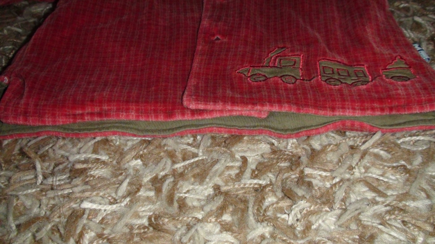 Wattierte Pulli / Jacke mit Kapuze Gr.80