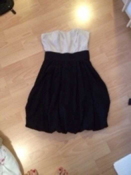Zweifarbiges H&M Abendkleid