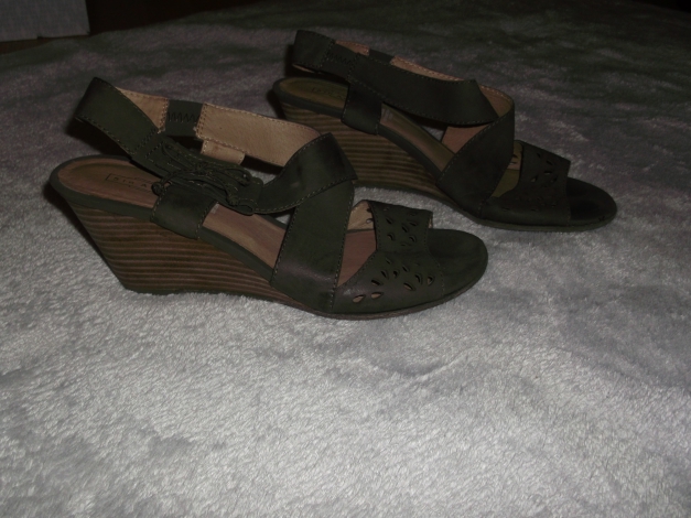 Sandalen mit Keilabsatz, 5th Avenue