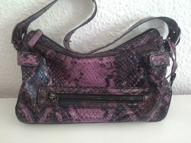 Handtasche Reptil Print 