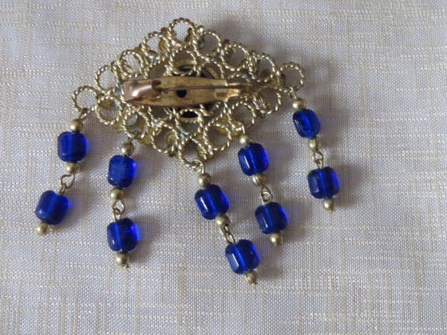 Vintage Brosche, Modeschmuck,70-80er Jahre