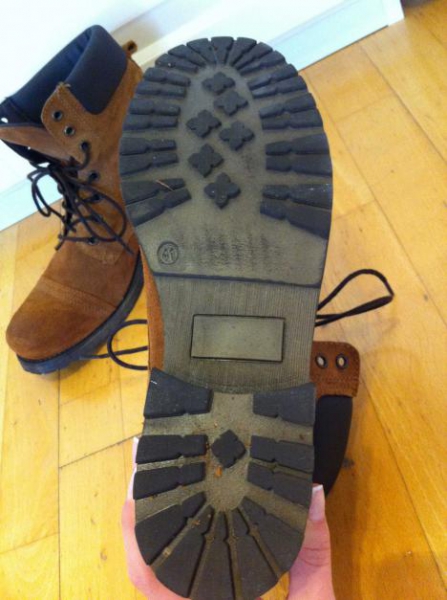 Braune Wildleder Boots