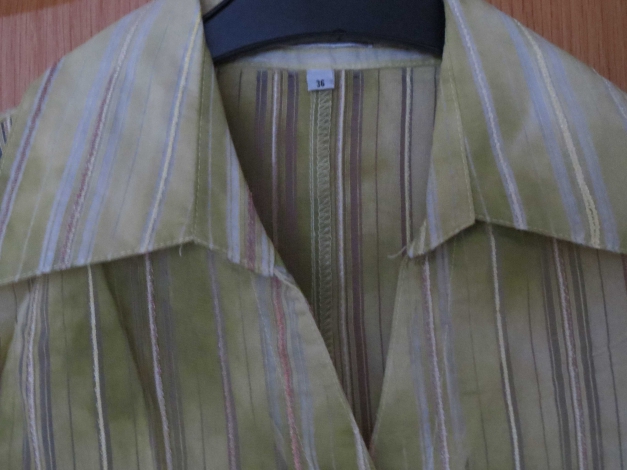 Bluse, gestreift, 3/4 Arm