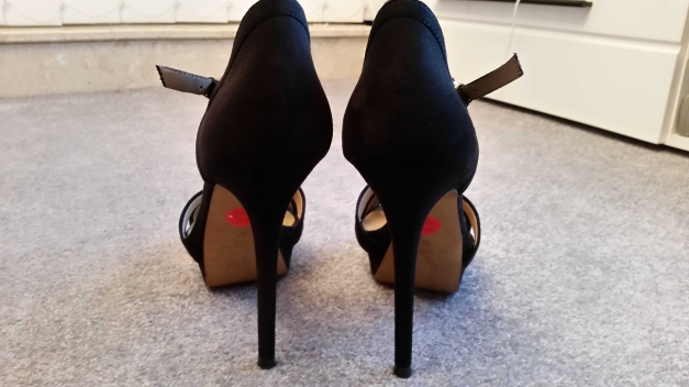  Zara Highheels in schwarz