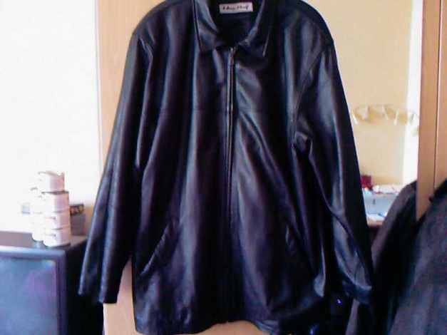 schicker sportlicher Lederjacke/Kurzmantel Gr.58
