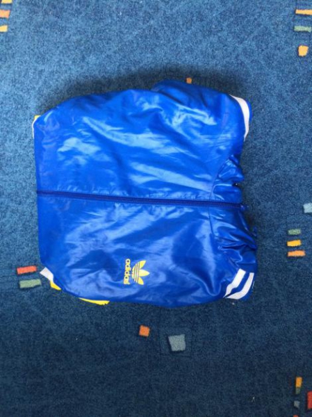 Adidas Originals Regenjacke Blau/Gelb