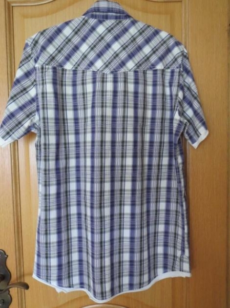 Hemd(sportlich),kariert,Kurzarm,Gr.38/S