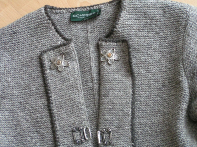 Luxus Scheiber Exclusiv Woll Trachten Jacke Janker 42 Neu 270€