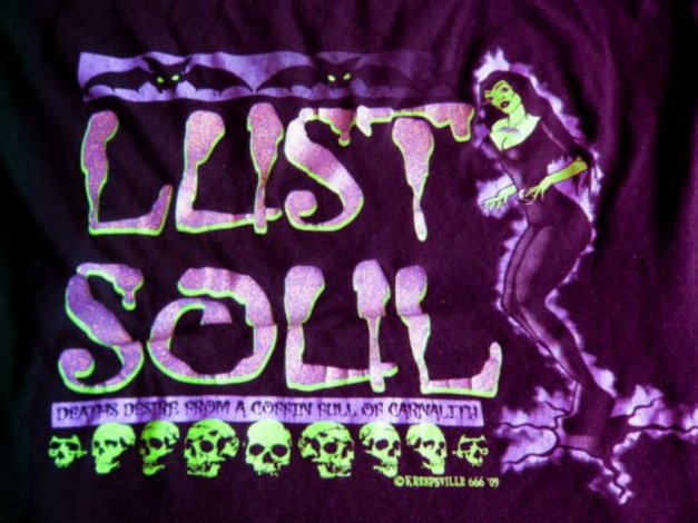 Kreepsville 666 Shirt Lust Soul *Zombie* *Gothic* *Horror* *Punk* *Rockabilly* *Batcave*