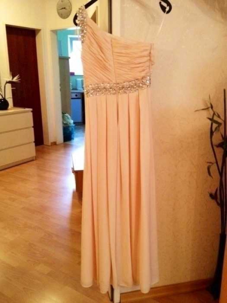 One Shoulder Promdress