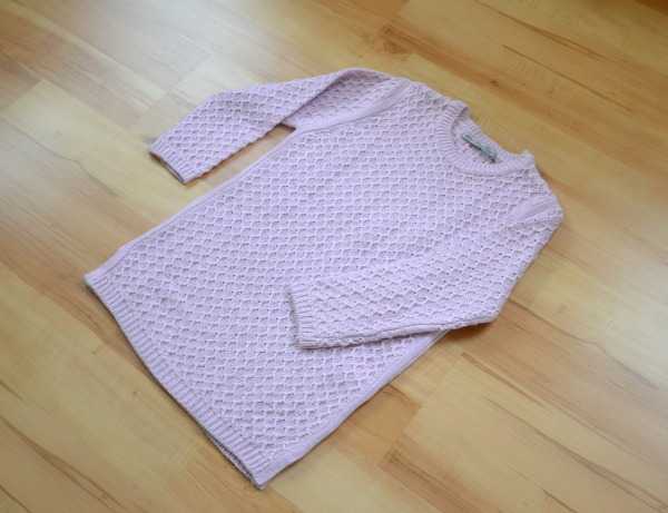 Wunderschöner pastell flieder lila Strick Pullover Zara 34 36 XS S Blogger NEU