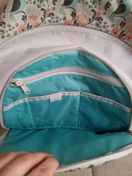 Dakine Rucksack Blumenprint Vogelprint Blumen- und Vogelmuster Türkis Prom NEU