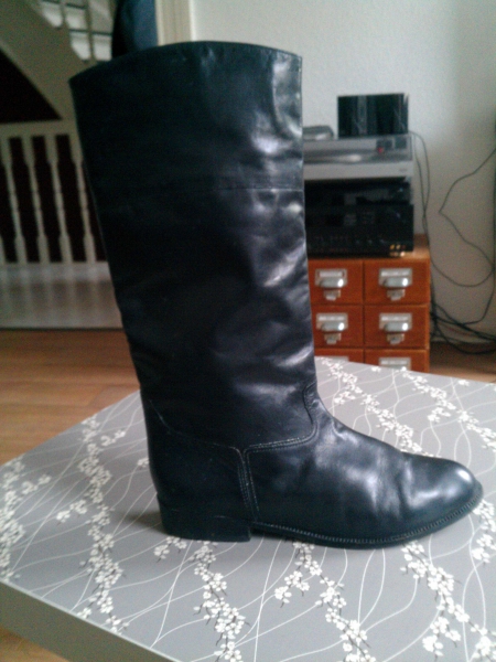 schöne vintage Lederstiefel