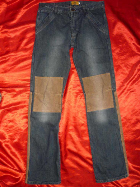 Jeans mit Cordeinsätze * Gr.46 / Theo  * VHB