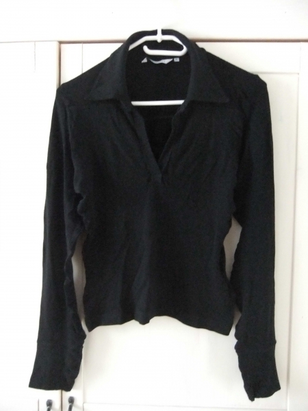 Sexy Polo Longshirt von H&M  in Gr. XS