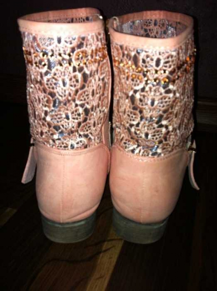 Ibiza Style Boots Stiefel Rosa _NEU