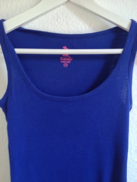 Tanktop in blau 