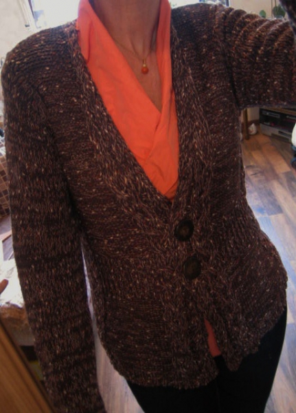 Strickjacke Bändchengarn GinaLaura