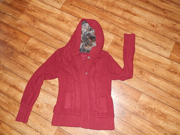 Süße Kuscheljacke strick Gr. L Pimkie