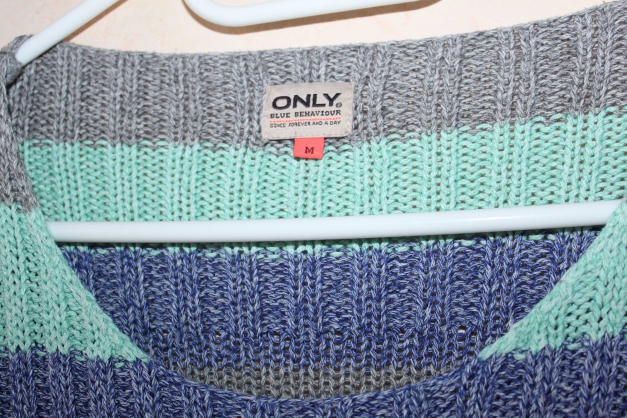 Only Pullover Strickpullover Streifen S-M