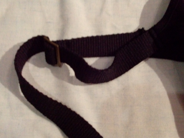 Trägershirt schwarz, Träger verstellbar