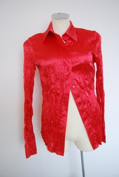  TAIUFUN   rote  Bluse   Trendi