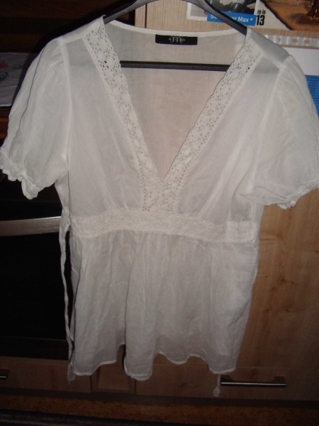 süsse Melrose Tunika weiß shirt Gr. S