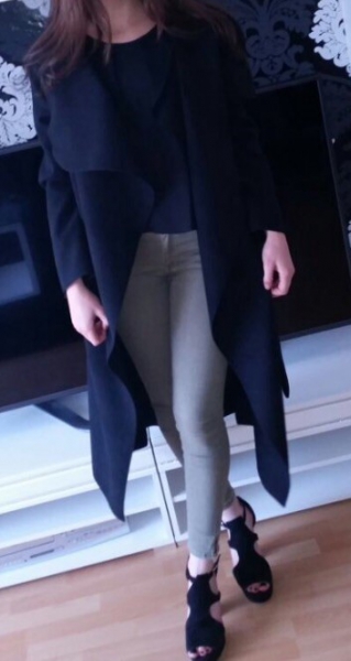 Neuer Wasserfall Mantel