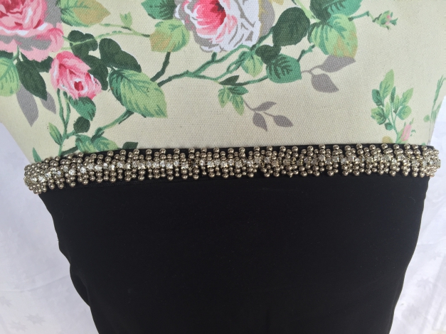 Schwarzes Abendkleid