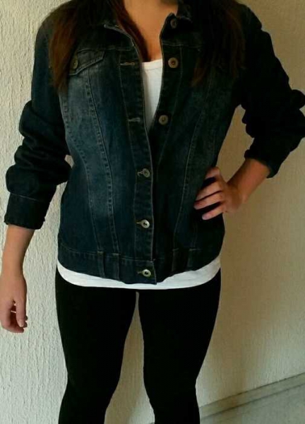 Jeansjacke in Größe 38