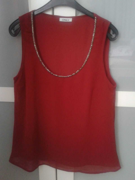 Rotes Top von Only