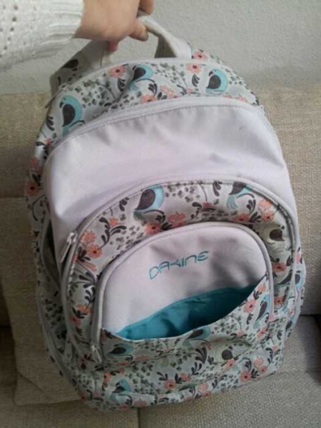 Dakine Rucksack Blumenprint Vogelprint Blumen- und Vogelmuster Türkis Prom NEU