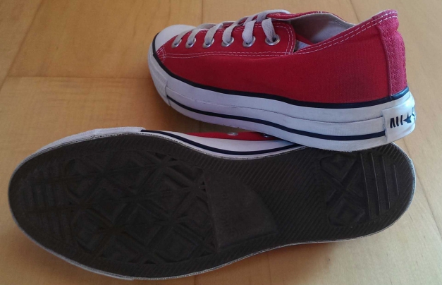 Original Converse Chucks in rot