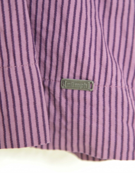 nümph Bluse, lila gestreift